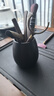 祥业功夫茶具配件茶道六君子套装茶刀茶针茶则茶勺刷喝茶泡茶工具大号 粗陶福锦茶道筒（雅黑）+佛手五件套+茶刮 实拍图