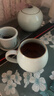 雅瓷汝窑陶瓷茶水分离杯家用带盖中漏办公室泡茶杯同心杯 汝窑同心杯340ml1只 实拍图