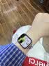 Apple/苹果 Watch S11 智能手表GPS款42毫米银色铝金属表壳雾紫色运动型表带S/M MEUT4CH/B 实拍图