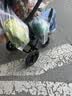 凯莱宝轮椅折叠老人超轻便旅行便携式手动铝合金手推车可上飞机残疾康复 6轻便推行款+脚踏可调+人体学扶手+蜂窝大轮 实拍图