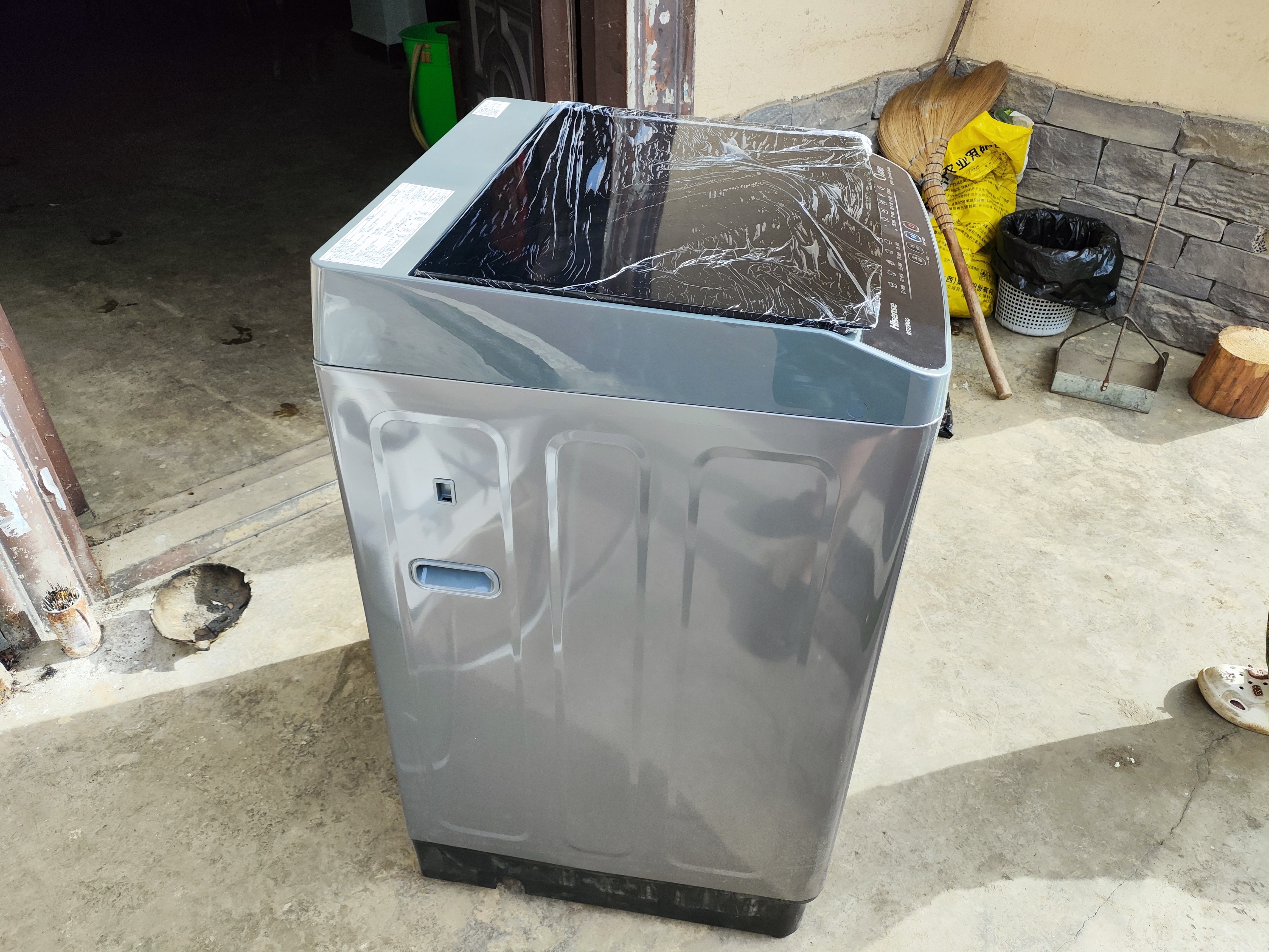海信（Hisense）全自动波轮洗衣机12.5KG大容量健康活水洗 变频电机一级能效WT125N3Q以旧换新家电补贴 京东自营 实拍图