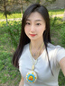 泰芬乐（BIG TAYLOR）小黄鸭儿童小风扇挂脖风扇usb充电户外玩具3-6岁男女孩生日礼物 实拍图