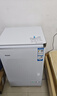 海尔（Haier）100L单温冰柜小型家用小冰柜减霜一级能效冷藏冷冻转换深冷冷柜小冰箱BC/BD-100GHW9D 实拍图