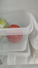 禧天龙保鲜盒冰箱收纳盒抽屉式冷藏果蔬收纳盒冷冻食材抽屉盒大号2个 实拍图