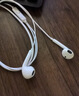 纽曼（Newmine）【金榜】NM-LK06 半入耳式线控有线耳机 手机耳机 音乐耳机 3.5mm接口 电脑笔记本手机适用 白色 实拍图