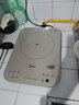 美的（Midea）电磁炉家用多功能2200W双测温变频恒温智能电磁灶火锅玻璃面板4D防水22RB11配炒锅 实拍图