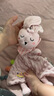 babycare婴儿安抚玩具毛绒手指玩偶手偶玩具动物手套可咬布偶儿童礼物 【抗菌安抚巾】埃丝特-粉色 实拍图