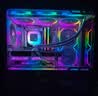 瓦尔基里（VALKYRIE）VK03-M LITE WHITE 白色 M-ATX 游戏电脑台式机箱 支持360水冷 曲面玻璃270°海景房 实拍图