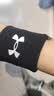 安德玛（Under Armour）护腕运动健身吸擦汗腕巾带羽毛球篮排网球腱鞘炎医手腕扭伤用护具 实拍图