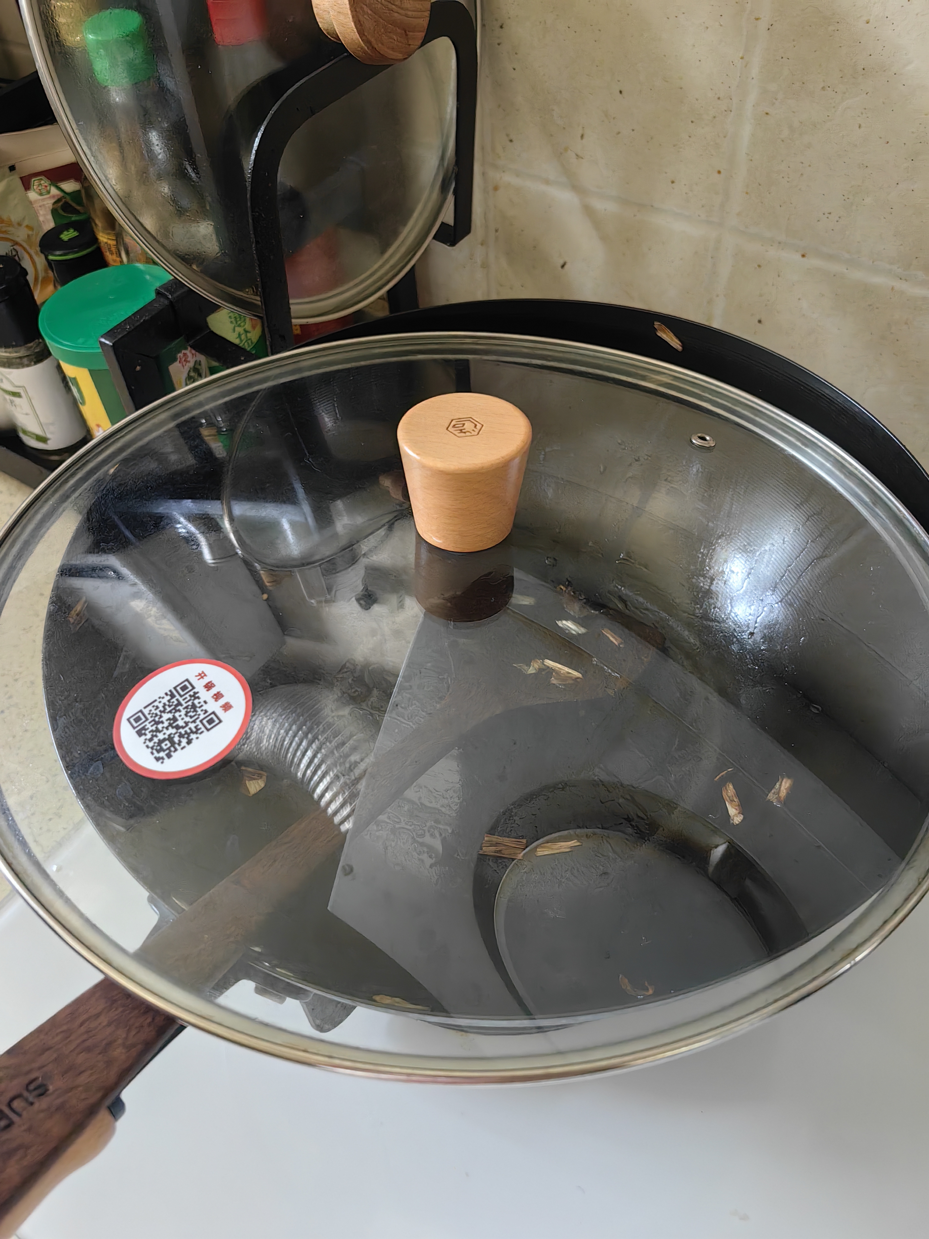 京东京造极铁炒锅 进口高纯精铁无涂层防锈炒菜锅燃气灶电磁炉通用32cm 实拍图