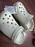 卡骆驰（CROCS）复古小鲸鱼洞洞鞋女鞋时尚厚底户外休闲沙滩鞋206302-2Y2 37-38 实拍图