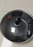 三禾微纳无涂层不粘炒锅不锈钢炒菜锅含钛锅具32cm黛蓝青配钢铲LC32S1 实拍图