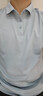 安踏POLO衫短袖男t恤夏季款休闲运动高端服新款男士冰丝速干跑步男装 7114-6展翅蓝（冰丝速干/三纽扣） L (175) 适合120-140斤 实拍图