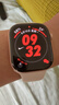 Apple/苹果 Watch S11 智能手表GPS款46毫米玫瑰金色铝金属表壳淡桃粉色运动型表带M/L MEVU4CH/B 实拍图
