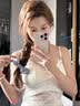 晶蕾韩系高级感蝴蝶结香蕉夹竖夹发夹女后脑勺抓夹2026新款高马尾发饰 实拍图