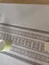阿黎桌布防水防油防烫高级感茶几桌垫桌面垫PVC餐桌垫地中海0.9*1.4 实拍图