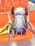 艾王登山包女牛津布背包男户外悬浮背负徙步重装大容量旅行35+5L卡其 实拍图