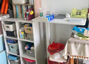 宜家（IKEA）BOLLSIDAN波席当移动床边桌升降桌简易电脑桌家用懒人桌 笔记本电脑支架白色 实拍图