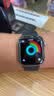 Apple/苹果 Watch S11 智能手表GPS款42毫米深空灰色铝金属表壳黑色运动型表带M/L MEUH4CH/B 实拍图
