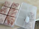 【厨房必备】家用冻肉保鲜盒大容量食品级冰箱专用分格收纳盒备菜 保鲜盒6分格2个 实拍图