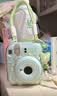 富士（FUJIFILM）instax  mini12 一次成像 立拍立得相机 mini12 薄荷绿 套餐一（官方标配+白边相纸10张） 实拍图