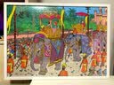 维佳框业实木字画相框装裱a3书法字画8k开4K国画画框挂墙A4原木色摆台空框 白色 28寸挂墙（可放50.8*70.8cm） 实拍图