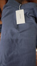 gxgjeans男装 多色基础打底宽松半开襟长袖T恤男士 25年秋新品 藏青色# M (170) 实拍图