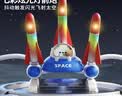 奥智嘉儿童脚踩冲天火箭发射器室内户外发光飞天玩具男孩3-6岁生日礼物 实拍图