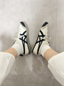 Onitsuka Tiger鬼塚虎MEXICO 66™春夏季复古男女运动休闲鞋 米灰色/藏青色 38 实拍图