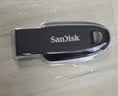 闪迪（SanDisk）64GB USB3.2 U盘 CZ550黑色 读速100MB/s 安全加密 数据恢复 学习办公电脑车载 高速大容量优盘 实拍图