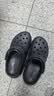 卡骆驰（CROCS）复古小鲸鱼洞洞鞋女鞋时尚厚底户外休闲沙滩鞋206302-001 36-37 实拍图