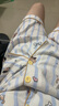 宫蝶腊肠狗睡衣女夏季短袖短裤卡通可爱小狗云朵棉家居服套装 腊肠狗套装（不可拆卸胸垫） XL （建议120-140斤） 实拍图