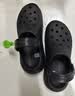 卡骆驰（CROCS）经典泡芙Clog男女一脚蹬懒人沙滩鞋 CR207521-001 36 实拍图