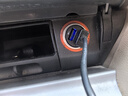 飞利浦（PHILIPS）车载充电器迷你车充一拖二4.8A总功率24W12V/24V汽车通用点烟器转换器4105 实拍图