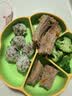 如山（LUSN）辅食碗专用蛋花碗宝宝学吃饭吃饭训练勺儿童餐具饭盒 实拍图