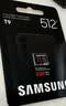 三星（SAMSUNG）512GB TF（MicroSD）T9存储卡 U3 V30 读200MB/s写130MB/s 适配运动相机pocket4 实拍图
