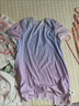 babycare宝宝自然凉选爬服春夏连体衣包屁衣新生婴儿衣服  冰冰葡萄90cm 实拍图