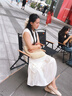 尚都比拉国风立领盘扣绣花连衣裙女夏季收腰显瘦假两件拼接裙气质中长裙 实拍图