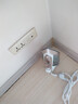 海尔（Haier）电熨斗42g爆炸蒸汽360ml水箱陶瓷涂层电烫斗衣物护理手持迷你家用熨烫机HY-Y2028G专销 价保618 实拍图