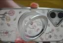 珂莉蔓适用苹果16手机壳磁吸旋转支架iphone16保护外壳防摔散热超薄皮质高级感卡通可爱男女生-草莓兔叽 实拍图