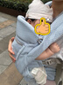 ERGObaby二狗背带婴儿抱娃神器四季透气外出旅行遛娃神器解放双手 Omni Deluxe宁静蓝送口水巾 实拍图