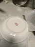 陶相惠骨瓷饭盘菜盘家用8寸深盘10只装中式餐具陶瓷盘子套装微波炉盘子 实拍图