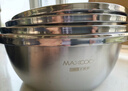 美厨（MAXCOOK）304不锈钢盆筛五件套加大加厚洗菜盆沙拉盆套装洗碗机可用MCWA797 实拍图
