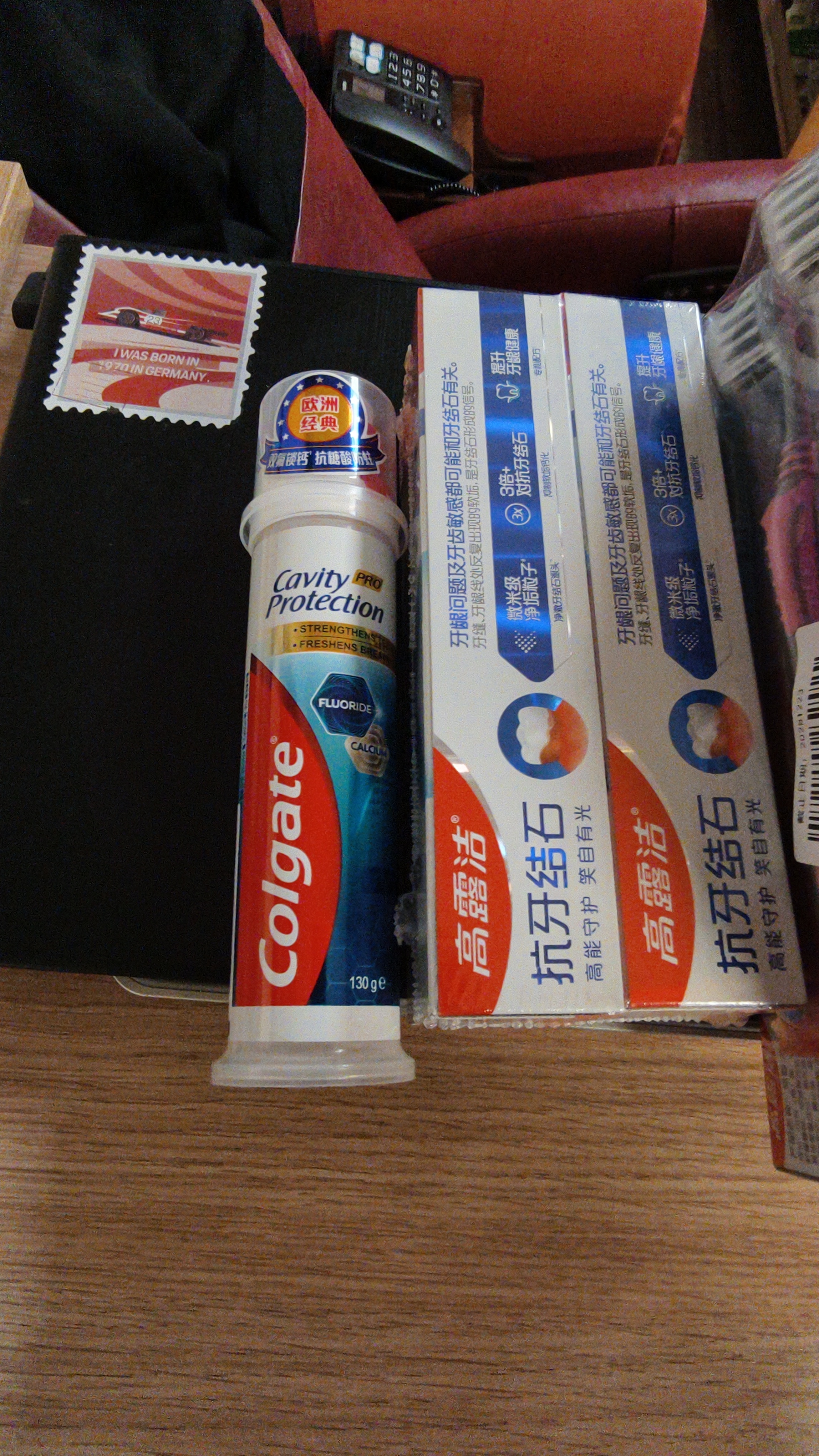 高露洁（Colgate）360°多效护理脱敏牙膏3+3牙膏牙刷套装护龈含氟防蛀清新口气 实拍图