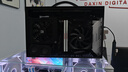 京兆信息PCIe4.0显卡延长线双反向延长线精粤铭瑄七彩虹等主板 闪麟蜂鸟服务器级可定制180度延长线itx机箱 【4.0】双反向18.5厘米/黑色 实拍图