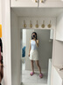 优衣库Bra短背心女装/加杯背心辣妹风带胸垫内搭482197 482197/60浅蓝色 M 实拍图