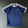 阿迪达斯（adidas）三叶草系列 男 3S TEE 短袖T恤 HZ9634 深靛蓝 XS 实拍图
