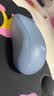 罗技（Logitech）M221无线鼠标(M220造型)usb无线静音鼠标笔记本台式电脑mac无线办公鼠标中小手电池小巧便携 多彩 雾霭蓝 实拍图