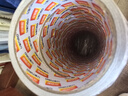 得力（deli）高粘棉纸双面胶带 36mm*10y(9.1m/卷) 学生文具 开学必备学习用品 白色8卷装 办公用品 30415 实拍图