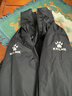 KELME/卡尔美运动风雨衣男女情侣防风衣防雨连帽足球训练外套 黑色 L 175 实拍图
